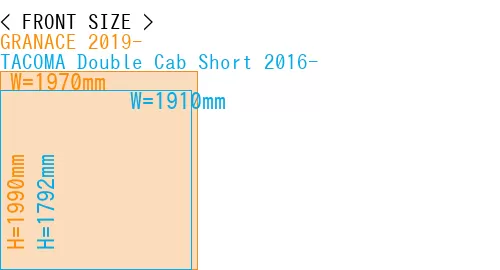 #GRANACE 2019- + TACOMA Double Cab Short 2016-